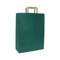 Papierová taška RAINBOW – Zelená